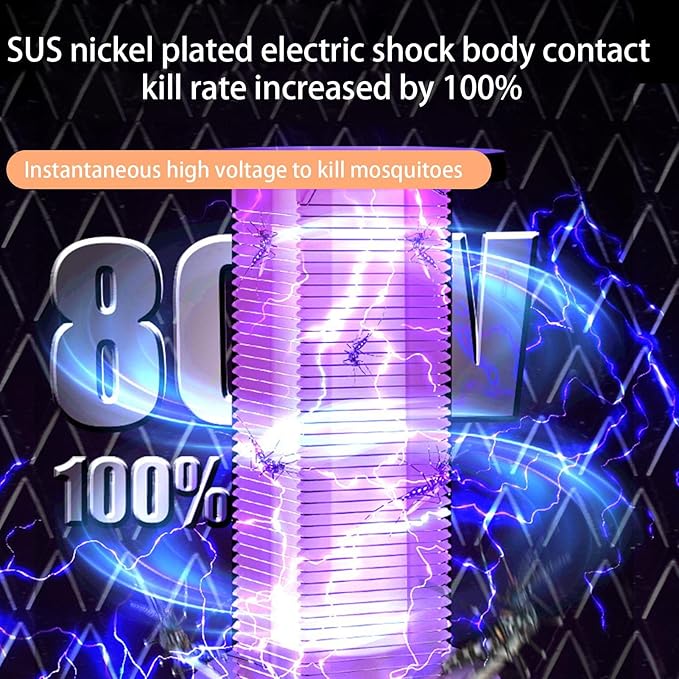 Mosquito Electric Killer Lamp – Silent, Safe & Powerful Insect Zapper