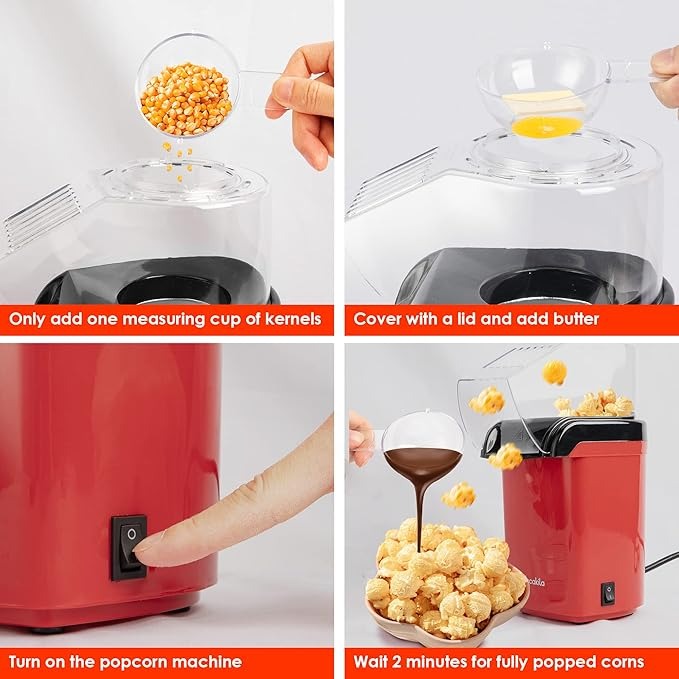Mini Electric Popcorn Machine